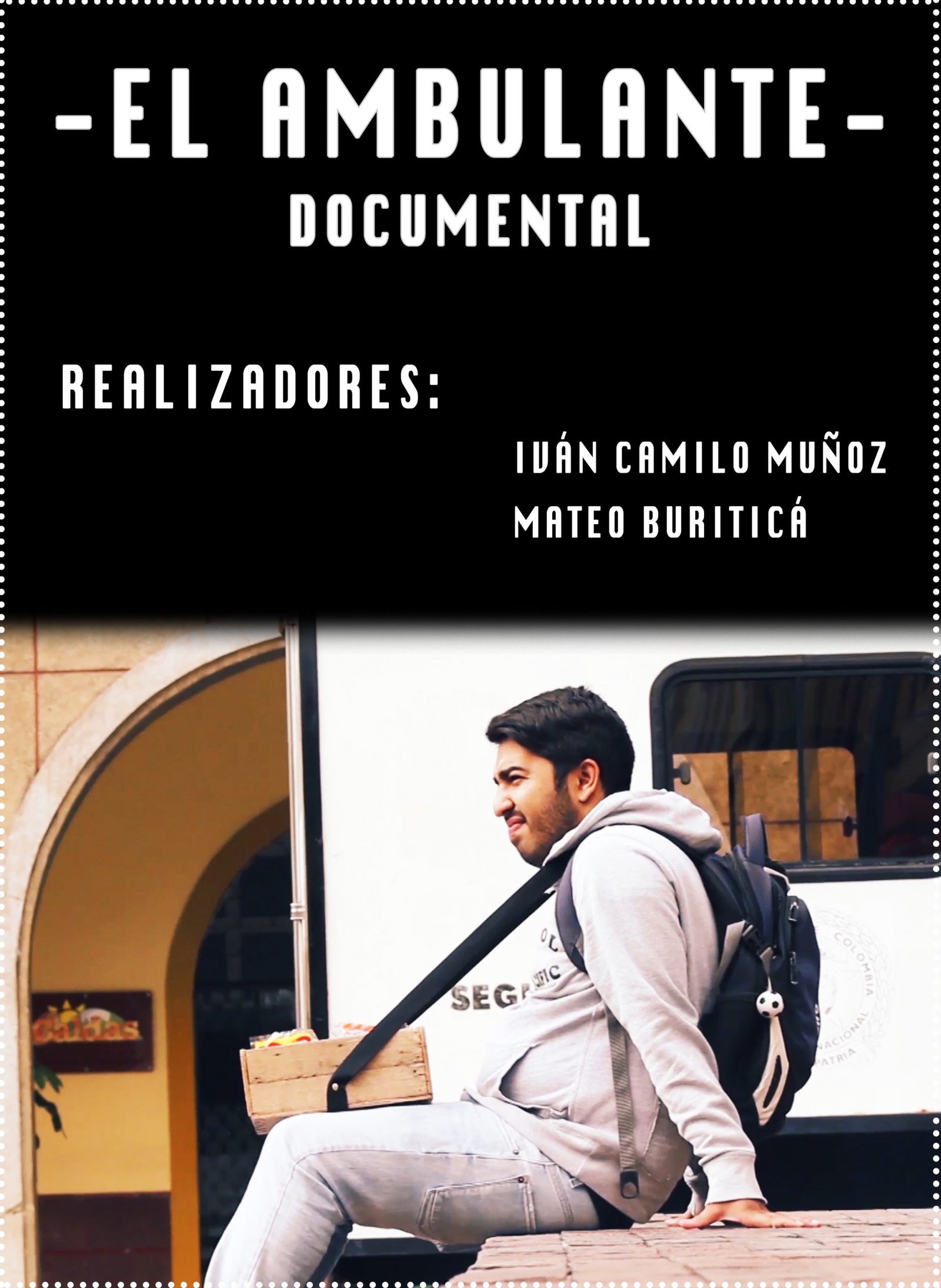 Cartel cortometraje El Ambulante
