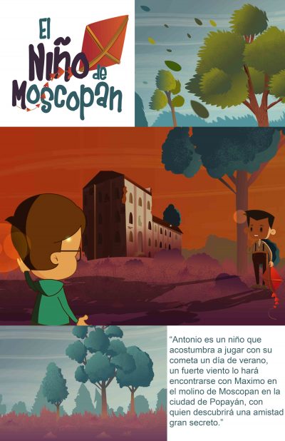 Poster El niño de Moscopan
