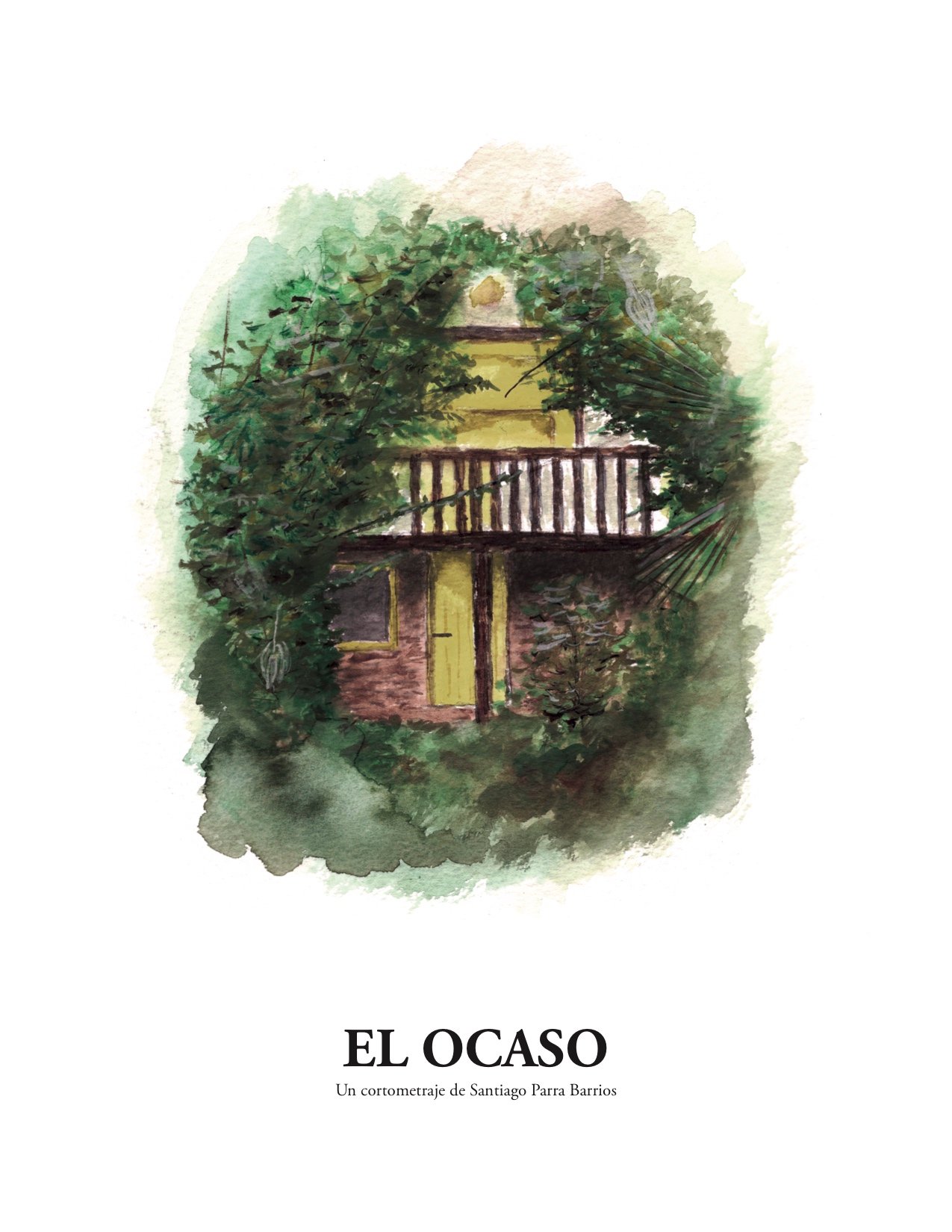 EL OCASO - Afiche