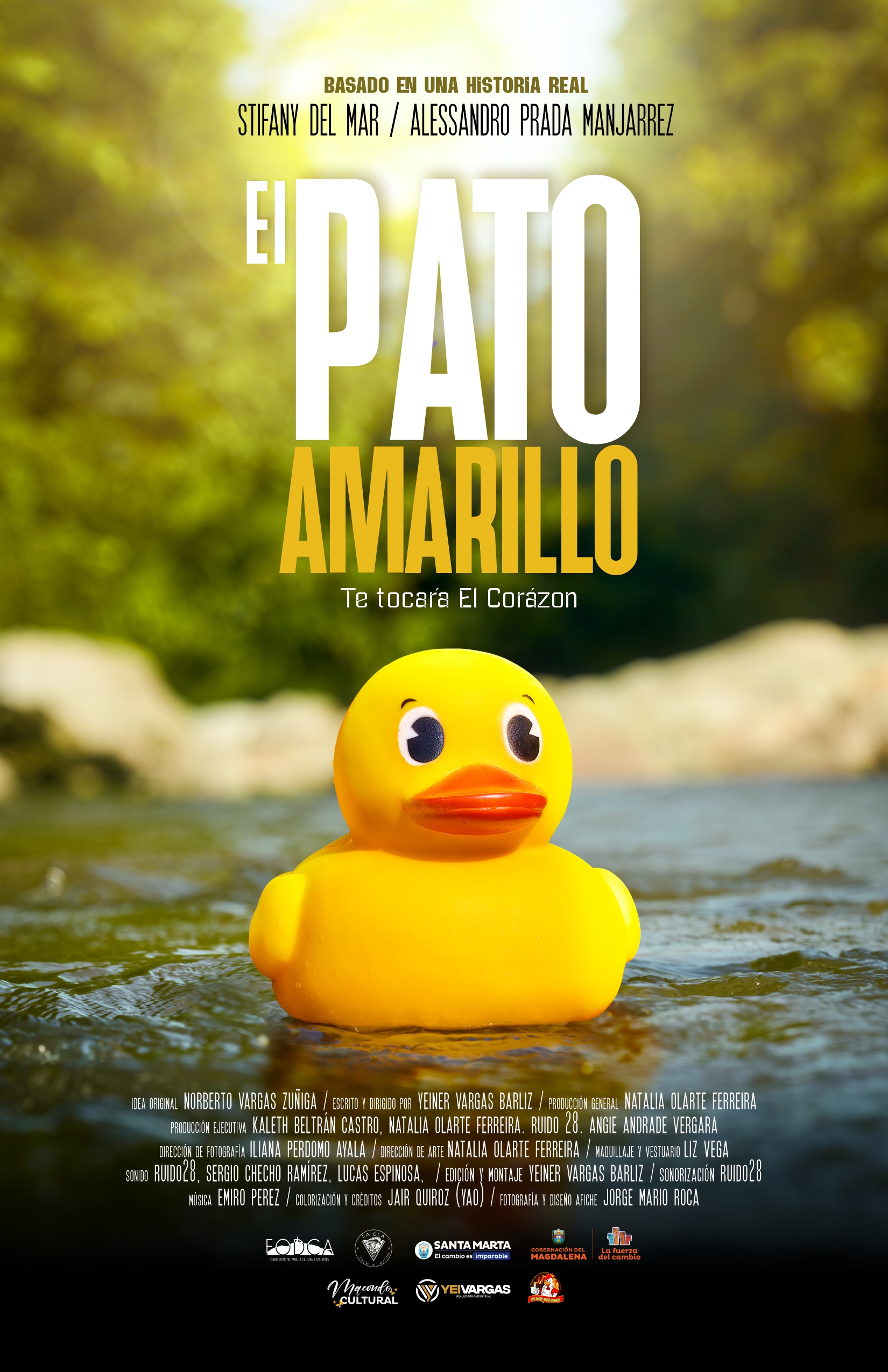 POSTER EL PATO AMARILLO