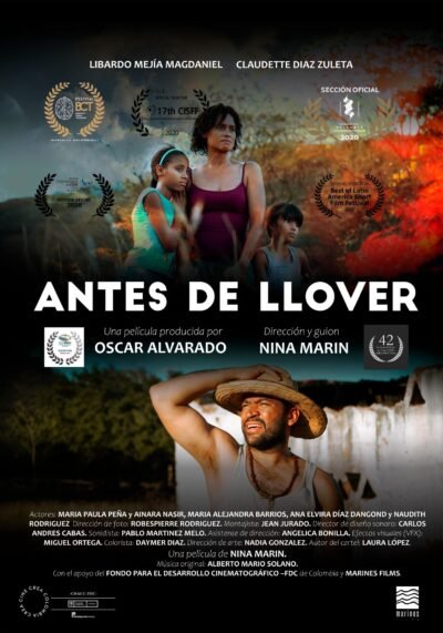 Poster ANTES DE LLOVER
