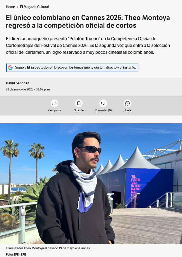 el unico colombiano en cannes 2026 1