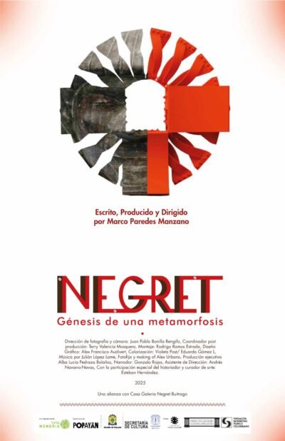 Negret. Afiche Baja